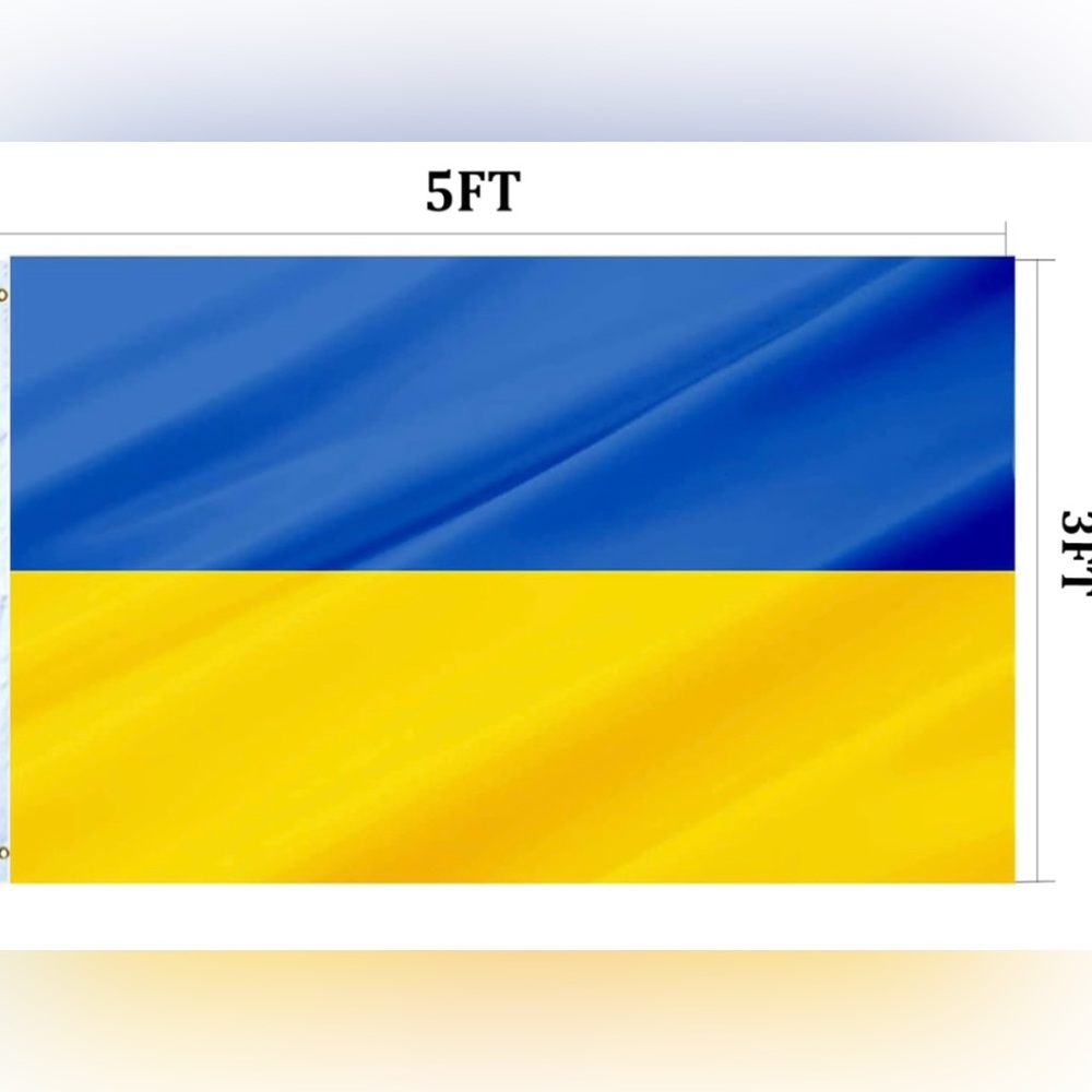 3X5 Ukraine Flag